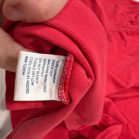 Southern Tide Skipjack Beachside Polo Trim Fit Men’s XL Coral Red cotton preppy - Picture 7 of 9